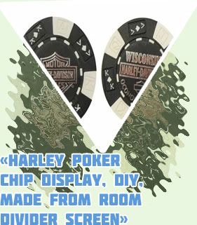 Harley davidson poker chips