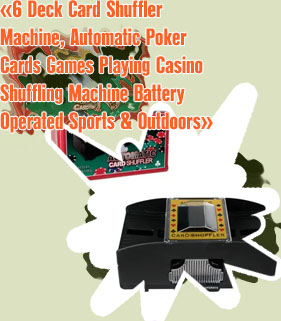 Poker card shuffler
