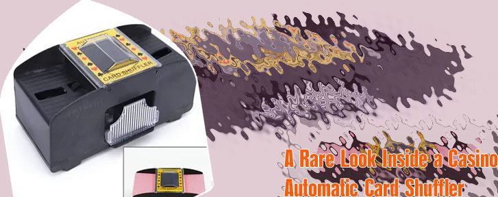 Poker card shuffler machine