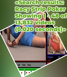 Racy strip poker